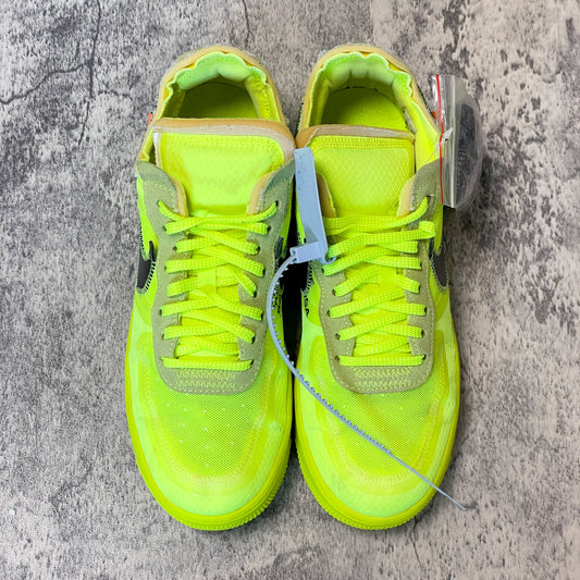 Nike Air Force 1 Low Off-White Volt Size 8