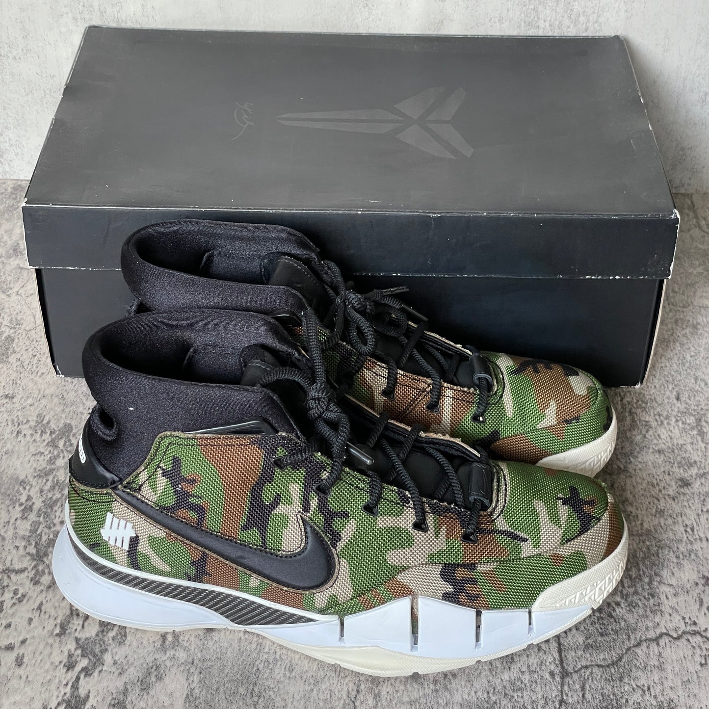 Nike Kobe 1 Protro Undefeated Camo Size 10