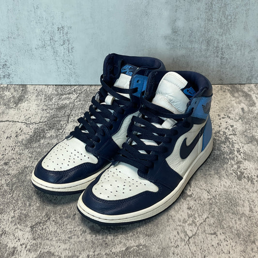 Jordan 1 Retro High Obsidian Size 9