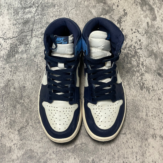 Jordan 1 Retro High Obsidian Size 9