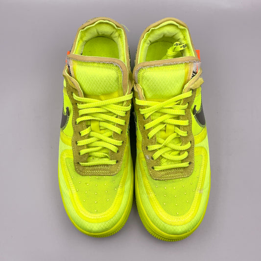 Nike Air Force 1 Low Off-White Volt Size 7.5